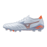 Mizuno Morelia Neo V Beta Japan FG Men's Soccer Cleats - Blue Finch/Orange - Best Buy Soccer
