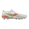 Mizuno Morelia Neo V Beta Japan FG Men's Soccer Cleats - White/Orange - Best Buy Soccer