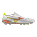 Mizuno Morelia Neo V Beta Japan FG Men's Soccer Cleats - White/Orange - Best Buy Soccer