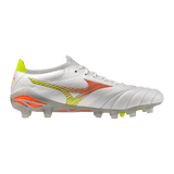 Mizuno Morelia Neo V Beta Japan FG Men's Soccer Cleats - White/Orange - Best Buy Soccer