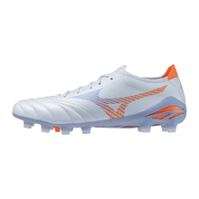 Mizuno Morelia Neo V Beta Pro FG Men's Soccer Cleats - Blue Finch/Orange - Best Buy Soccer