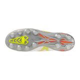 Mizuno Morelia Neo V Beta Pro FG Men's Soccer Cleats - White/Orange - Best Buy Soccer