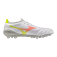 Mizuno Morelia Neo V Beta Pro FG Men's Soccer Cleats - White/Orange - Best Buy Soccer