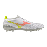 Mizuno Morelia Neo V Beta Pro FG Men's Soccer Cleats - White/Orange - Best Buy Soccer