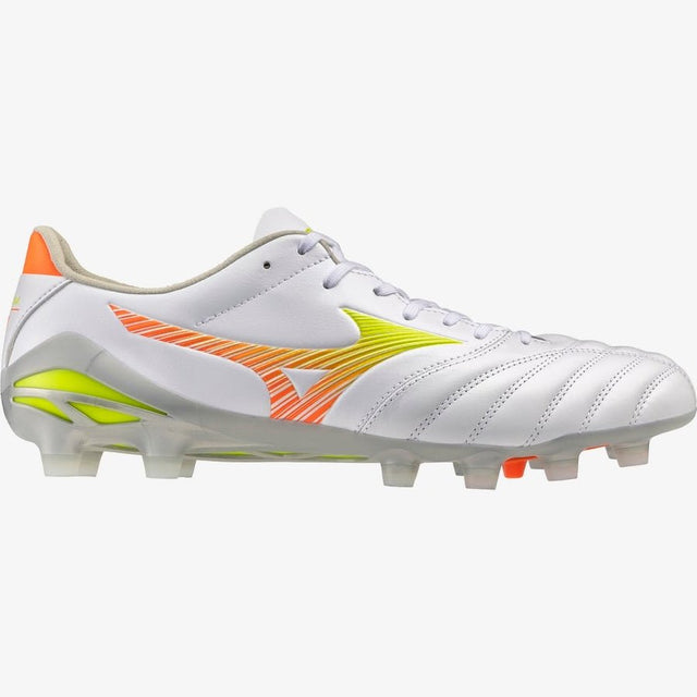 Mizuno Morelia Neo V Pro AS Men's Soccer Cleats - White/Orange - Best Buy Soccer
