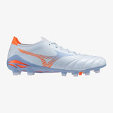 Mizuno Morelia Neo V Pro FG Men's Soccer Cleats - Blue Finch/Orange - Best Buy Soccer