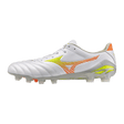 Mizuno Morelia Neo V Pro FG Men's Soccer Cleats - White/Orange - Best Buy Soccer
