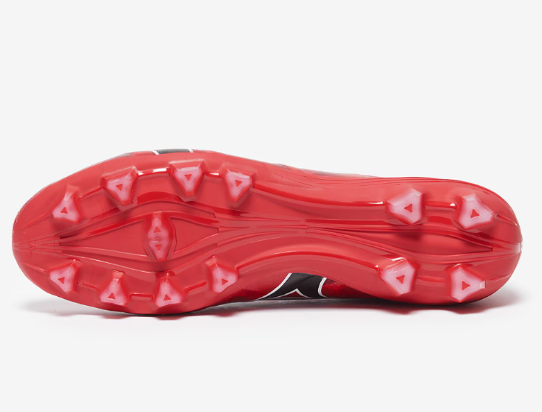 Mizuno Aplha II Pro FG Firm Ground Soccer Cleats - Red/Black
