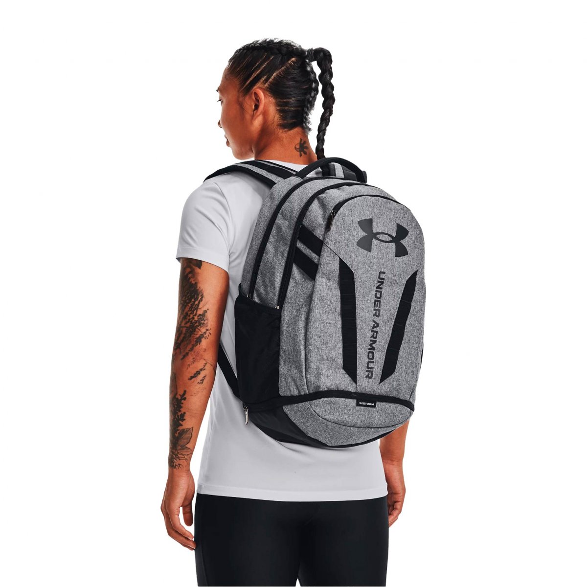 Under Armour Hustle 5.0 Backpack Gray/Bl
