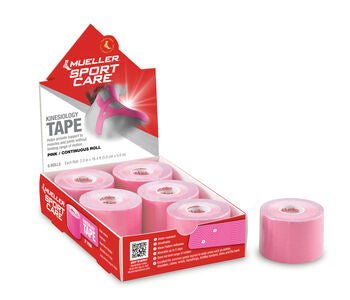 Mueller Kinesiology Tape Continuous Roll - 2" X 16.4' - 6CT TRAY - Best Buy Soccer
