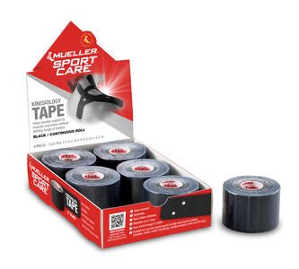 Mueller Kinesiology Tape Continuous Roll - 2" X 16.4' - 6CT TRAY - Best Buy Soccer