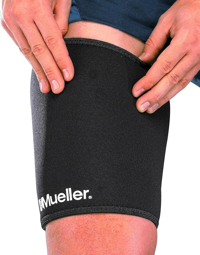 Mueller Thigh Sleeve Neo Prene Black - Best Buy Soccer