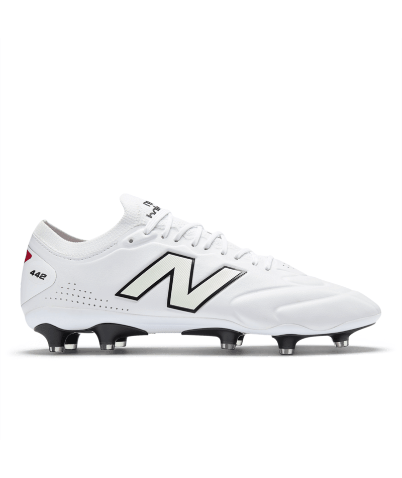 New Balance 442 Elite Knit V3 FG Men's Soccer Cleats - White - Best Buy Soccer