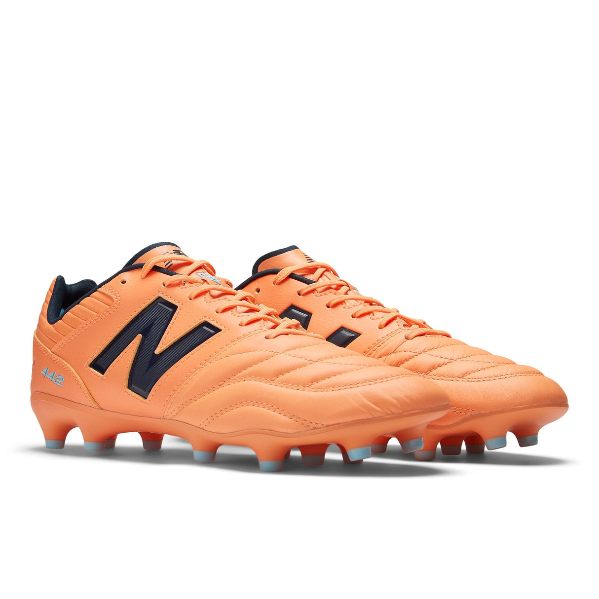 New Balance 442 Pro FG V2 Firm Ground Soccer Cleats - Hot Mango - Best Buy Soccer