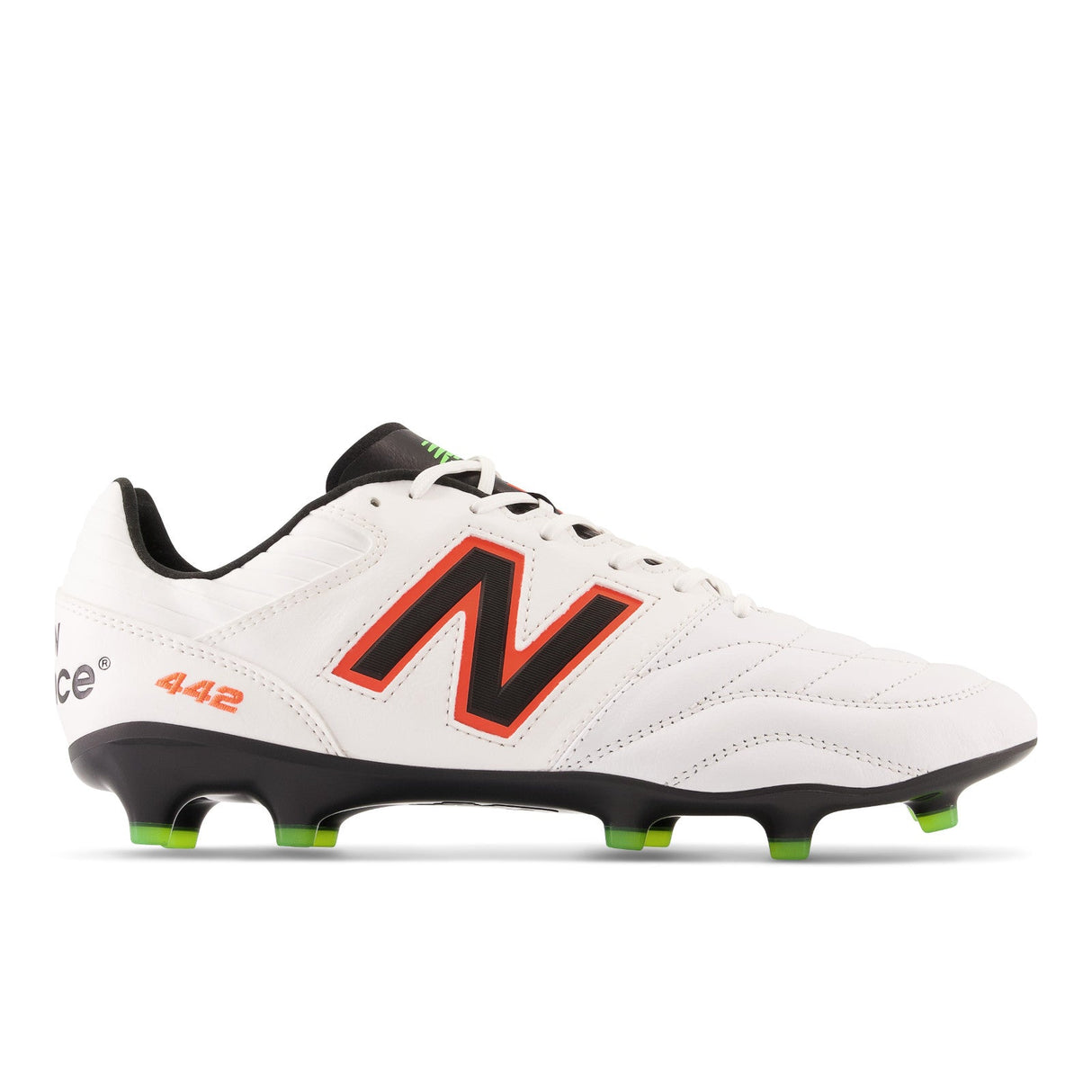 New Balance 442 Pro FG V2 Firm Ground Soccer Cleats - White - Best Buy Soccer