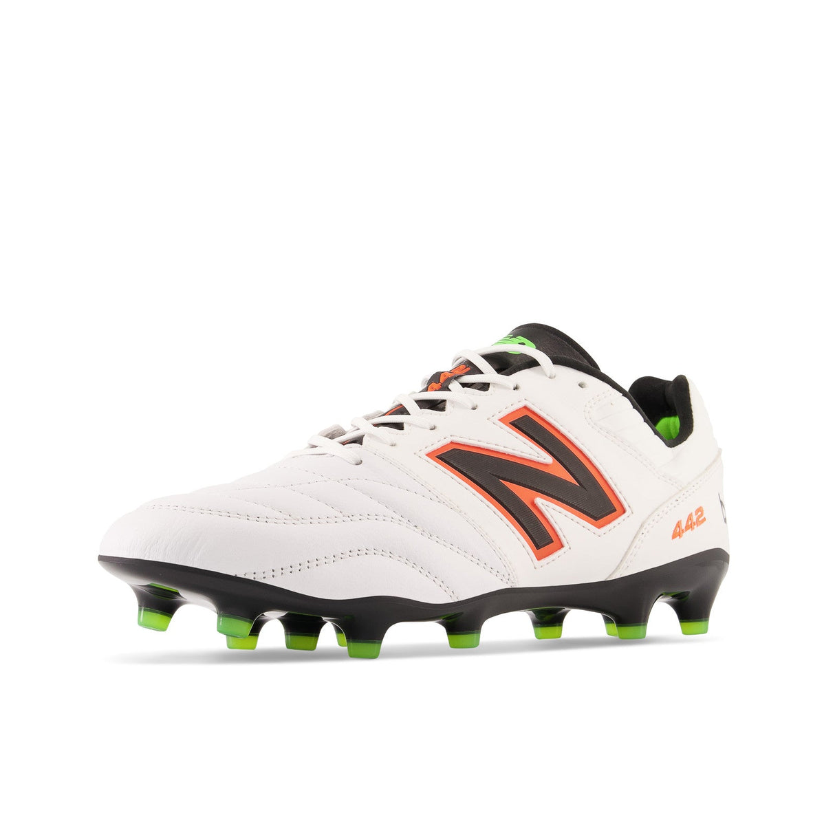New Balance 442 Pro FG V2 Firm Ground Soccer Cleats - White - Best Buy Soccer