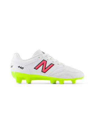 New Balance 442 V2 Academy Junior FG Firm Gound White - Best Buy Soccer