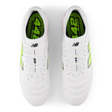 New Balance 442 V2 Elite FG Firm Ground Soccer Cleats - White - Best Buy Soccer