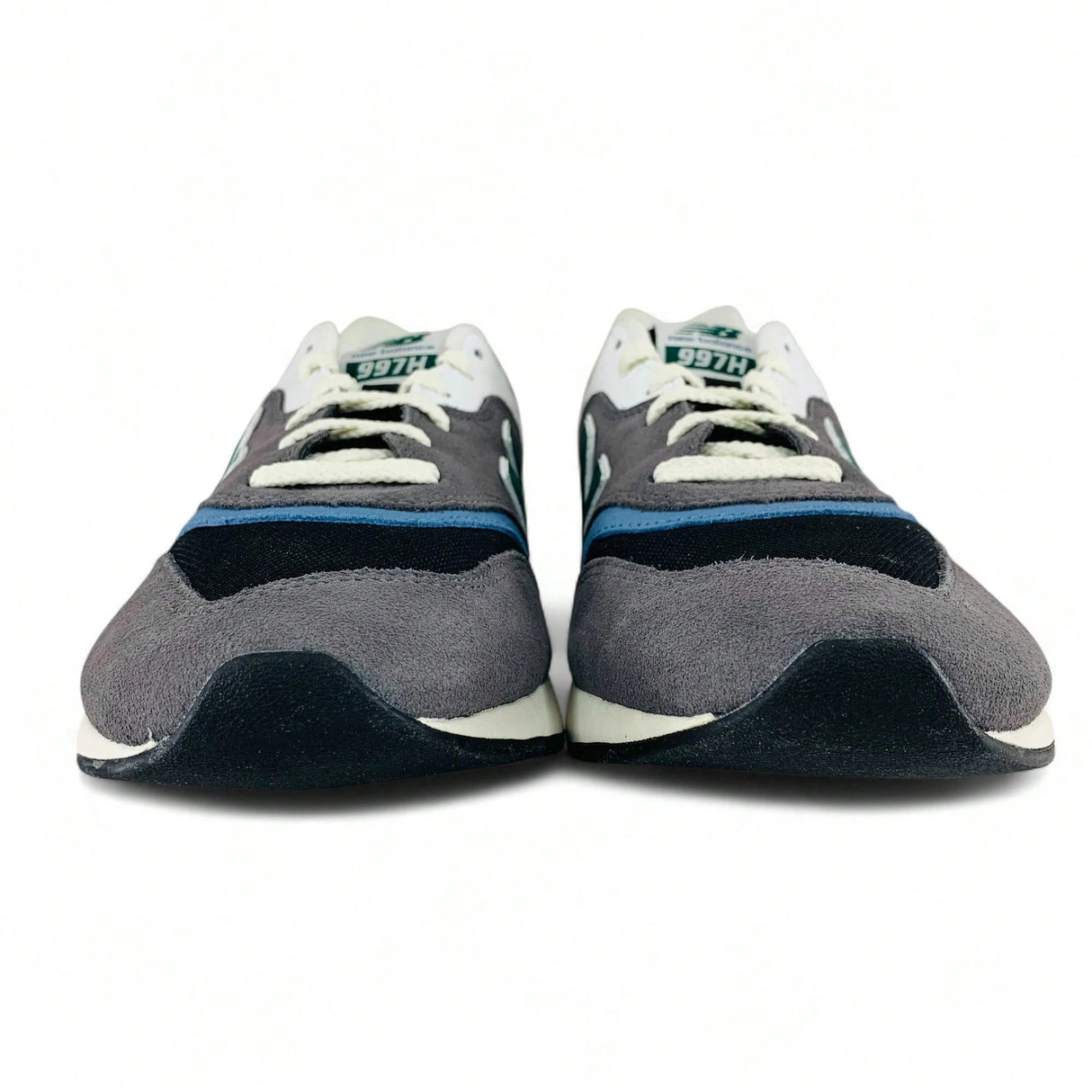 New Balance 997H Cordura Sneaker Shoes - Grey/Black/Heron Blue/Green - Best Buy Soccer