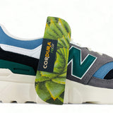 New Balance 997H Cordura Sneaker Shoes - Grey/Black/Heron Blue/Green - Best Buy Soccer