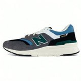 New Balance 997H Cordura Sneaker Shoes - Grey/Black/Heron Blue/Green - Best Buy Soccer
