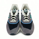 New Balance 997H Cordura Sneaker Shoes - Grey/Black/Heron Blue/Green - Best Buy Soccer
