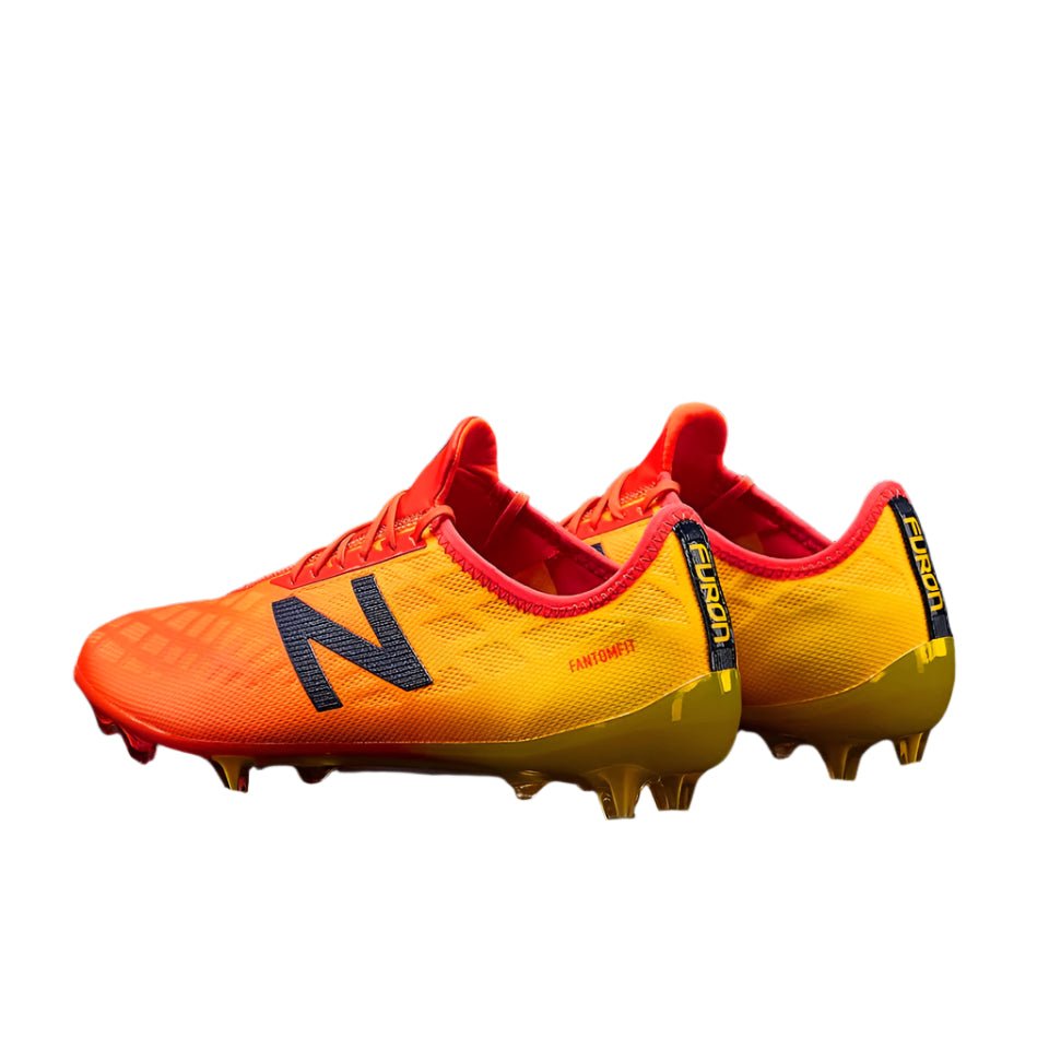 New Balance Furon 4.0 Pro FG Firm Ground Soccer Cleats - Flame/Azteca Gold - Best Buy Soccer