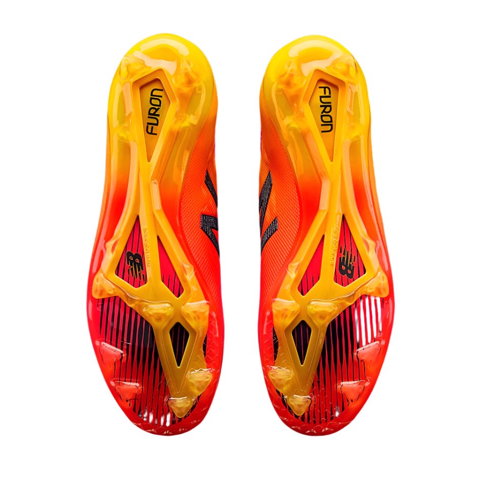 New Balance Furon 4.0 Pro FG Firm Ground Soccer Cleats - Flame/Azteca Gold - Best Buy Soccer