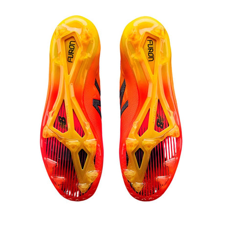 New Balance Furon 4.0 Pro FG Firm Ground Soccer Cleats - Flame/Azteca Gold - Best Buy Soccer