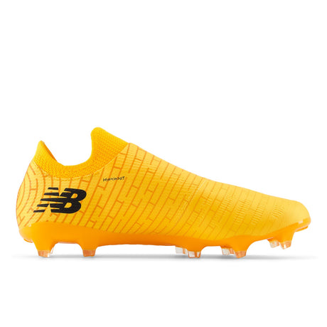 New Balance Furon Destroy FG V7 + Firm Ground Soccer Cleats - Sun Glow/Metallic Silver/Black - Best Buy Soccer