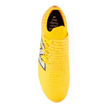 New Balance Furon Destroy FG V7 + Firm Ground Soccer Cleats - Sun Glow/Metallic Silver/Black - Best Buy Soccer