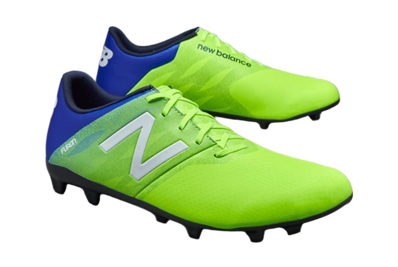 New Balance Furon Dispatch FG Firm Ground Soccer Cleats - Pacific Blue/Toxic Green - Best Buy Soccer