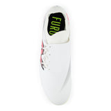New Balance Furon Dispatch FG V7+ Firm Ground Soccer Cleats - White/Neon Pink/Black - Best Buy Soccer