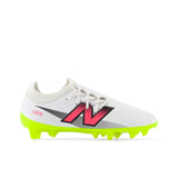 New Balance Furon Dispatch Junior FG V7 + Firm Ground Soccer Cleats - White/Black/Neon Pink - Best Buy Soccer