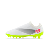 New Balance Furon Dispatch Junior FG V7 + Firm Ground Soccer Cleats - White/Black/Neon Pink - Best Buy Soccer
