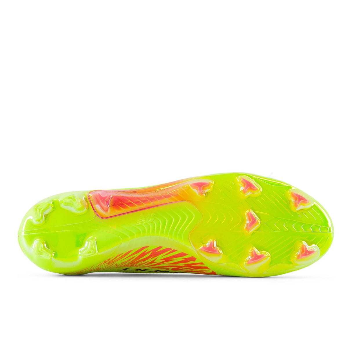 New Balance Furon Elite V8 FG Firm Ground Soccer Cleats - Hi - lite with Energy Red - Best Buy Soccer