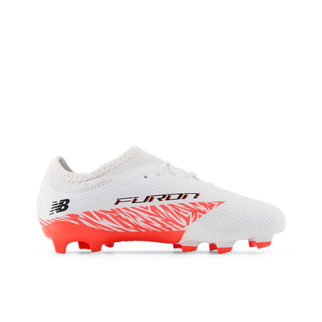 New Balance Furon Team Junior FG Firm Ground V8 - White - Best Buy Soccer