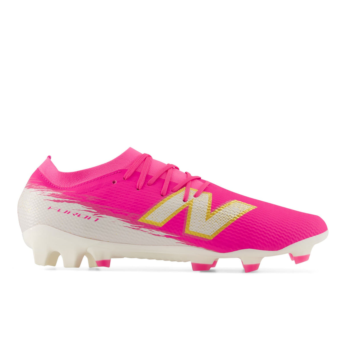 New Balance Furon Team V8 FG Firm Ground Men's Soccer Cleats - Pink Heat - Best Buy Soccer