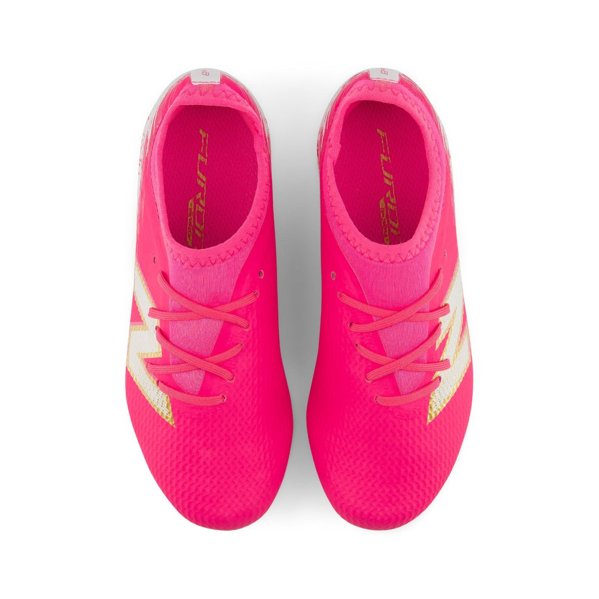 New Balance Furon Team V8 FG Firm Ground Youth Soccer Cleats - Pink Heat - Best Buy Soccer