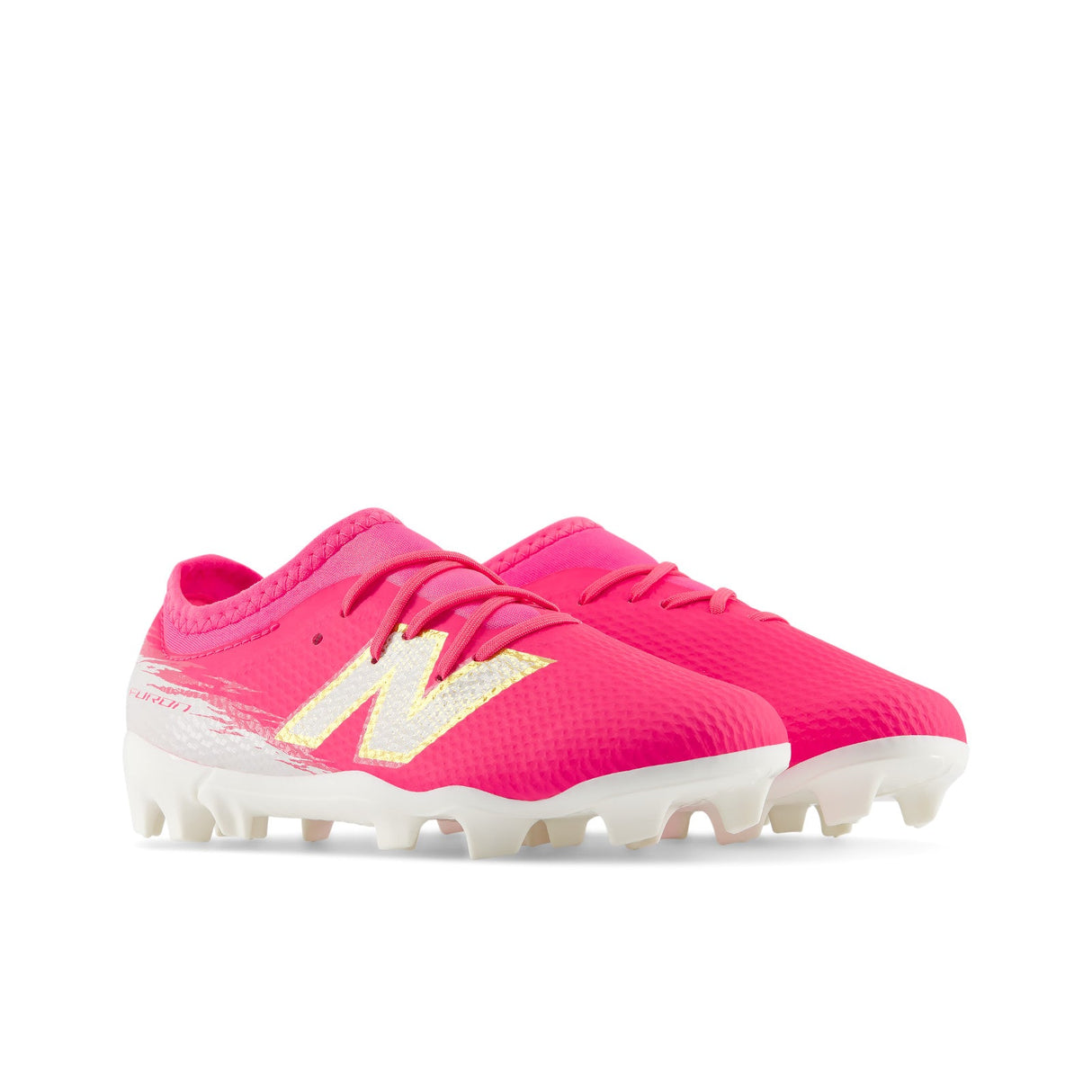 New Balance Furon Team V8 FG Firm Ground Youth Soccer Cleats - Pink Heat - Best Buy Soccer