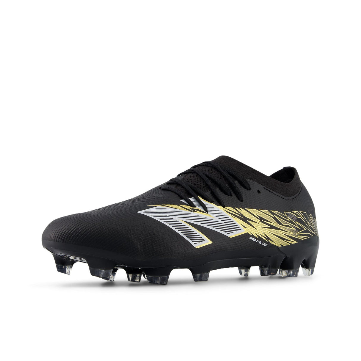 New Balance Furon V8 Elite FG Firm Ground Soccer Cleats - Black/Gold - Best Buy Soccer