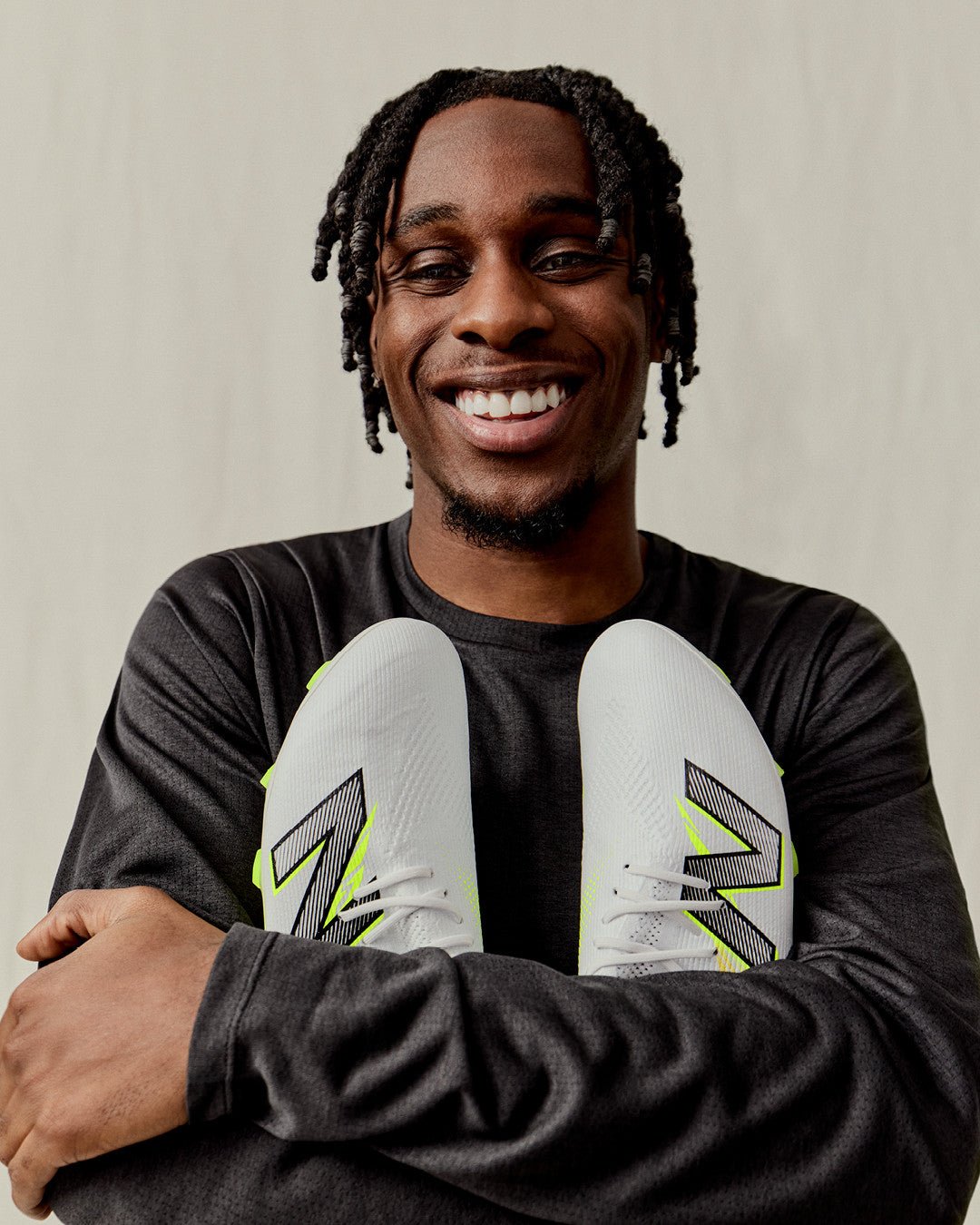 New Balance Furon V8 Elite FG Firm Ground Soccer Cleats - White - Best Buy Soccer