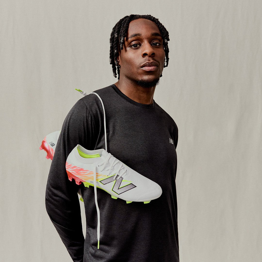 New Balance Furon V8 Elite FG Firm Ground Soccer Cleats - White - Best Buy Soccer