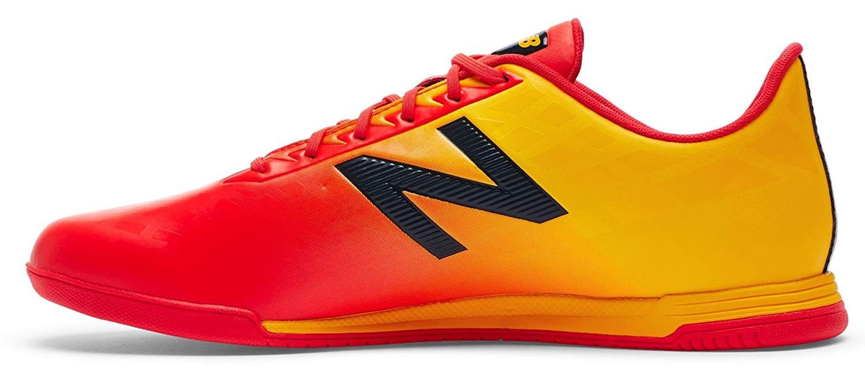 New Balance Men's Furon 4.0 Dispatch IN Indoor Football Boots Flame/Azteca Gold - Best Buy Soccer