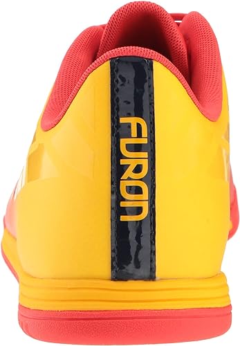 New Balance Men's Furon 4.0 Dispatch IN Indoor Football Boots Flame/Azteca Gold - Best Buy Soccer