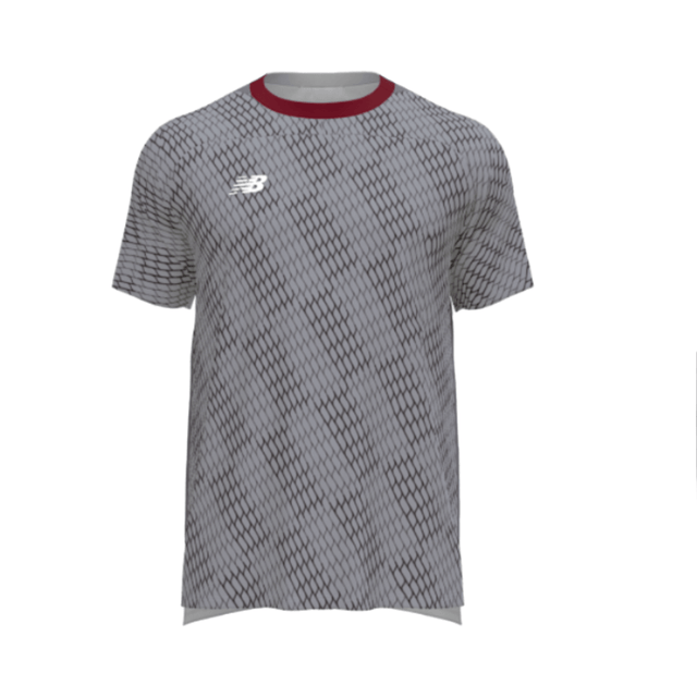 New Balance Net SS Goalkeeper Jersey Grey/Red - Best Buy Soccer