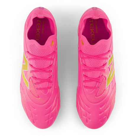 New Balance Tekela Pro Low V5 FG Firm Ground Men's Soccer Cleats - Pink Heat - Best Buy Soccer