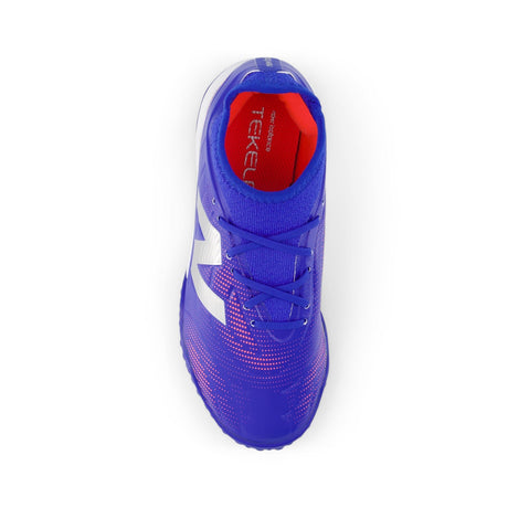 New Balance Tekela Team Low Laced Junior Turf V5 Blue - Best Buy Soccer