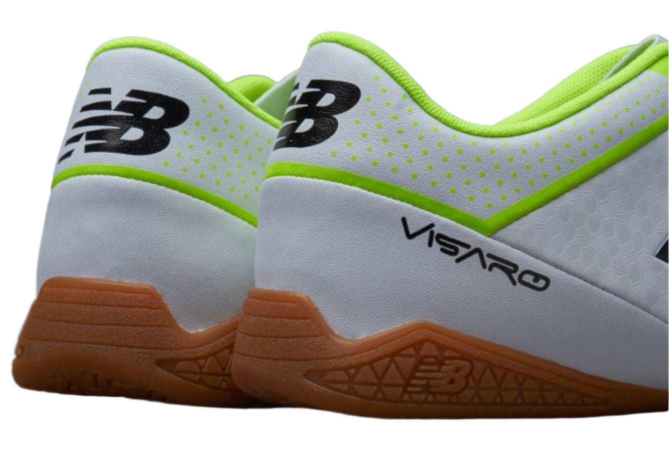 New Balance Visaro Control IN Indoor Soccer Shoes - White/Tonix - Best Buy Soccer