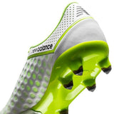 New Balance Visaro Pro FG Firm Ground Soccer Cleats - White/Toxic Green - Best Buy Soccer